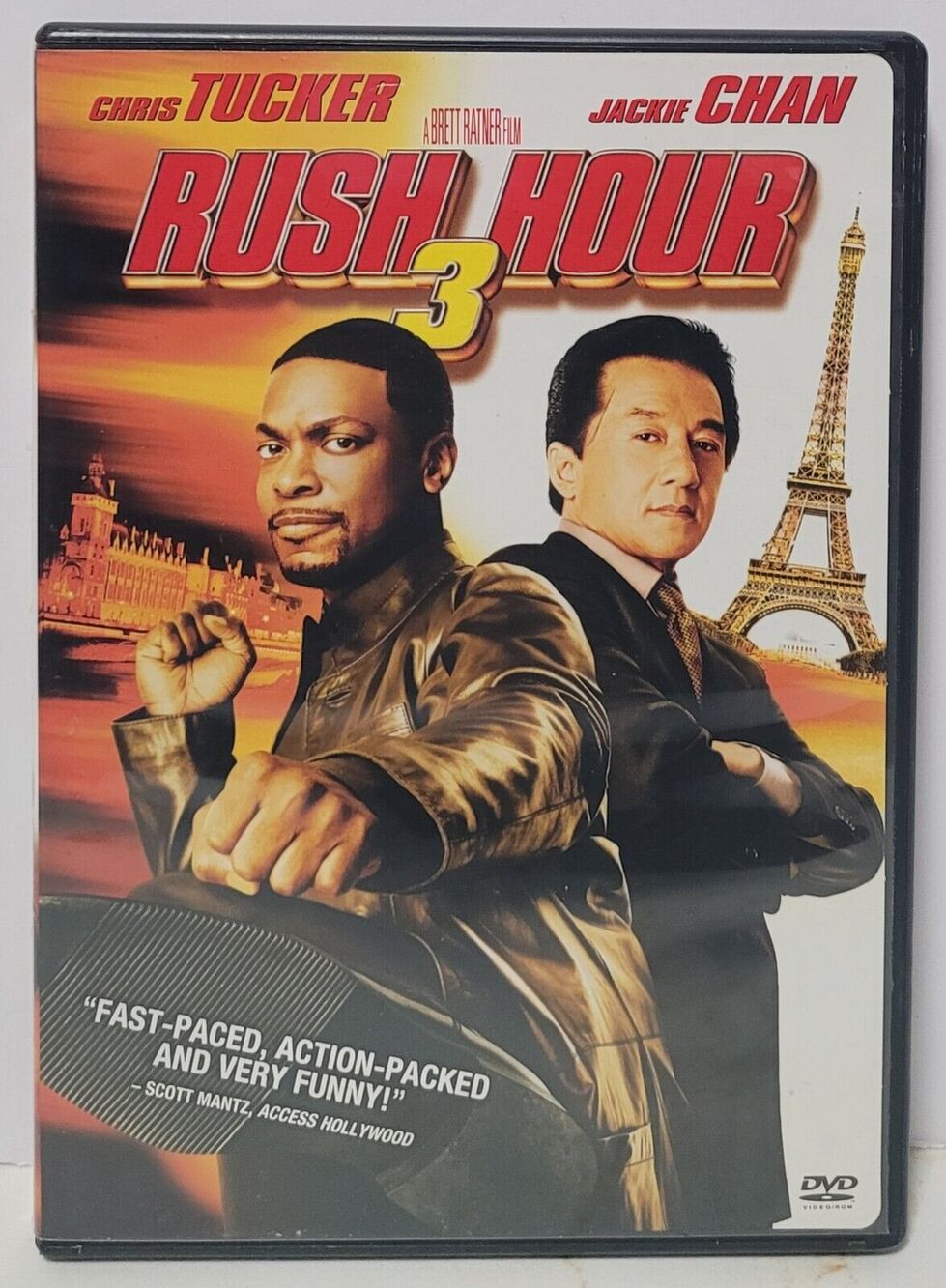 Rush Hour 3 DVD Movie Jackie Chan Chris Tucker 2007